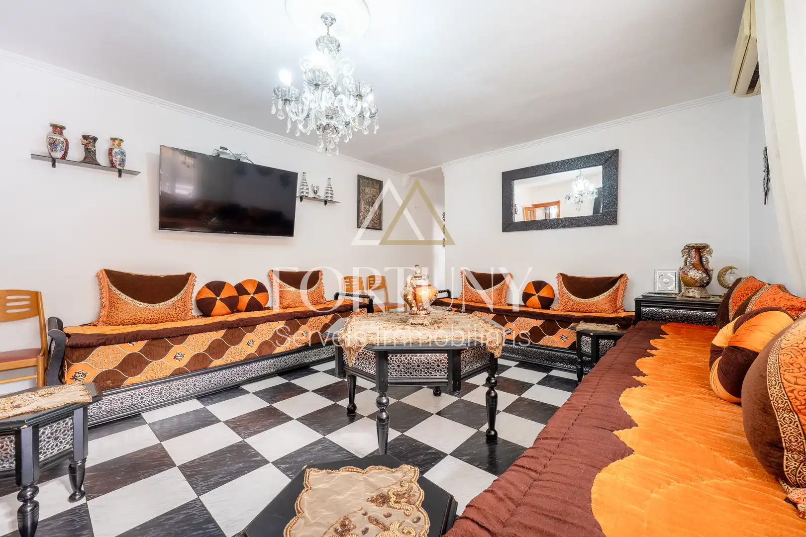 Sala d'estar de Pis en venda en  Tarragona Capital amb Aire condicionat i Balcó