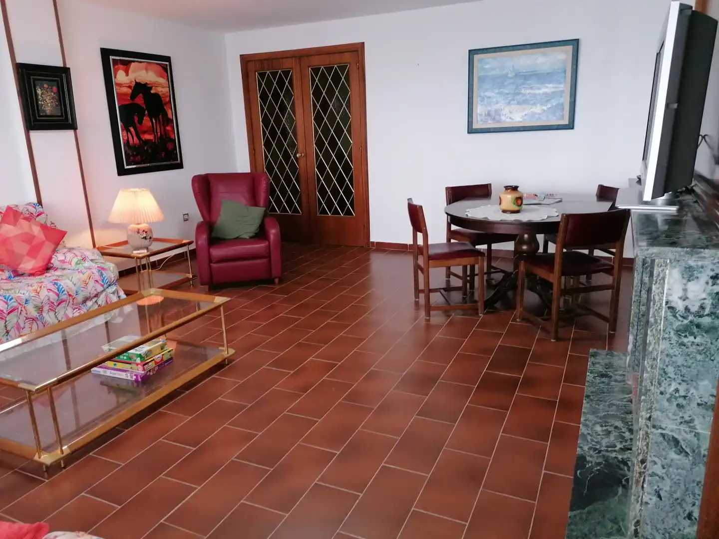 Sala de estar de Apartamento de alquiler en Calafell con Terraza, Amueblado y Horno
