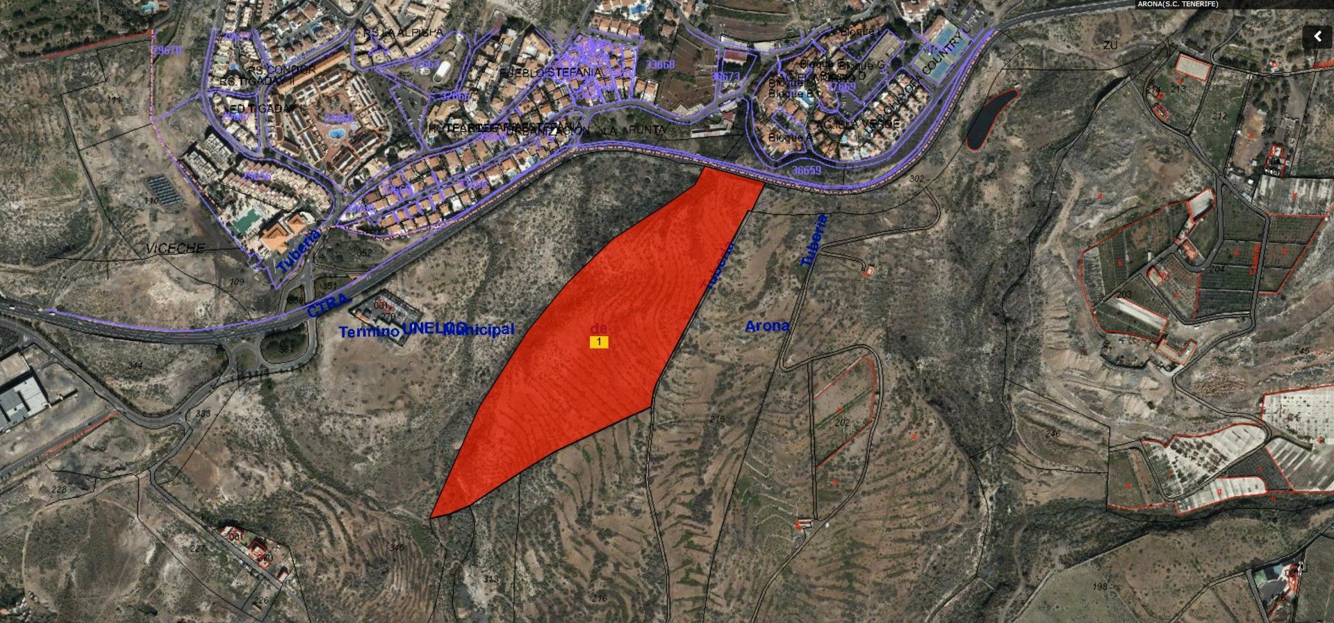 Land for sale in Arona