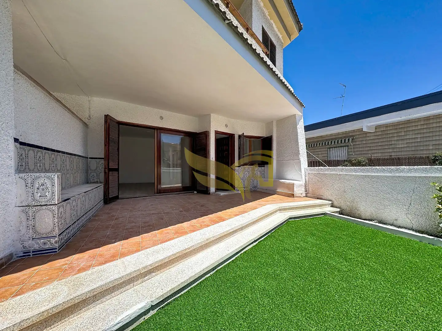 Terrasse von Wohnung zum Verkauf in Los Alcázares mit Parkett, Terrasse und Abstellraum