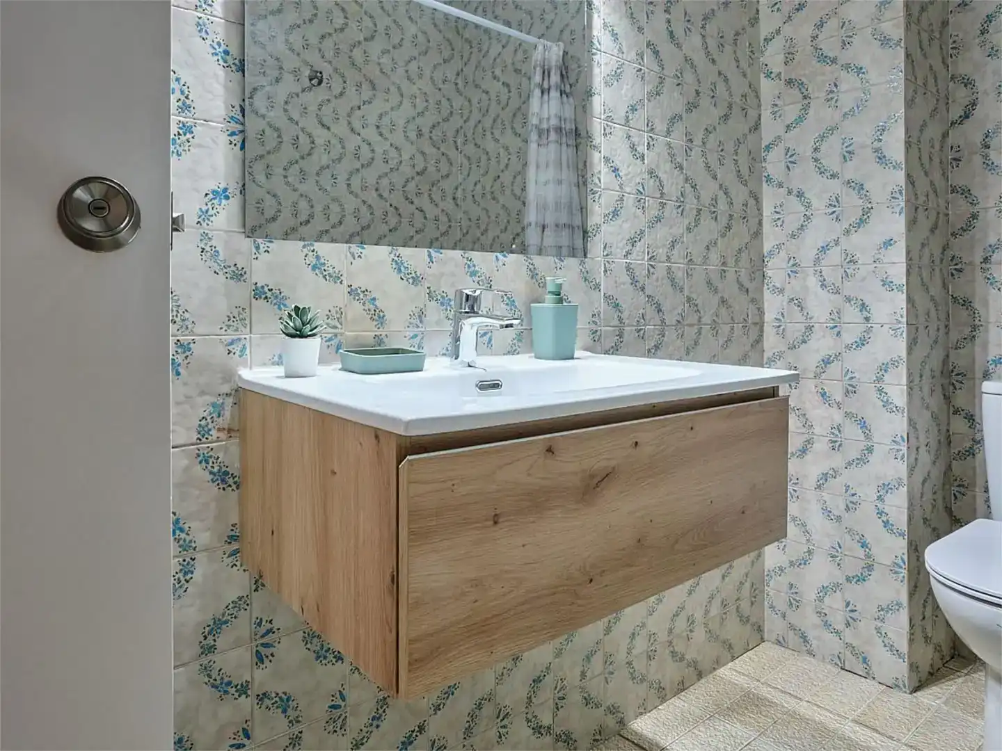 Badezimmer von Wohnung zur Miete in Molina de Segura mit Klimaanlage