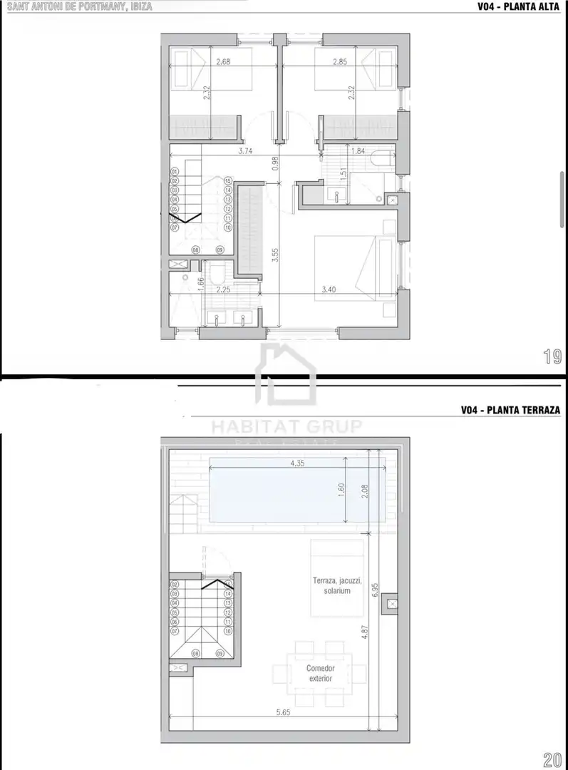Reihenhaus mit Garten zum Verkauf in Sant Antoni de Portmany, imagen 13
