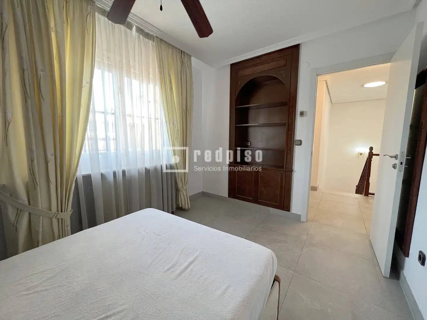 Schlafzimmer von Haus oder Chalet zur Miete in Madrid mit Heizung, Privatgarten und Terrasse