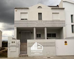 Exterior view of House or chalet for sale in Villanueva de Castellón  with Air Conditioner, Heating and Private garden