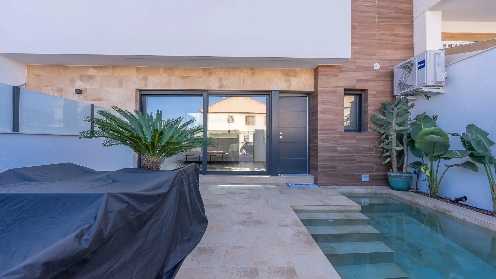 Terraza de Casa o chalet en venta en San Pedro del Pinatar con Aire acondicionado, Calefacción y Amueblado