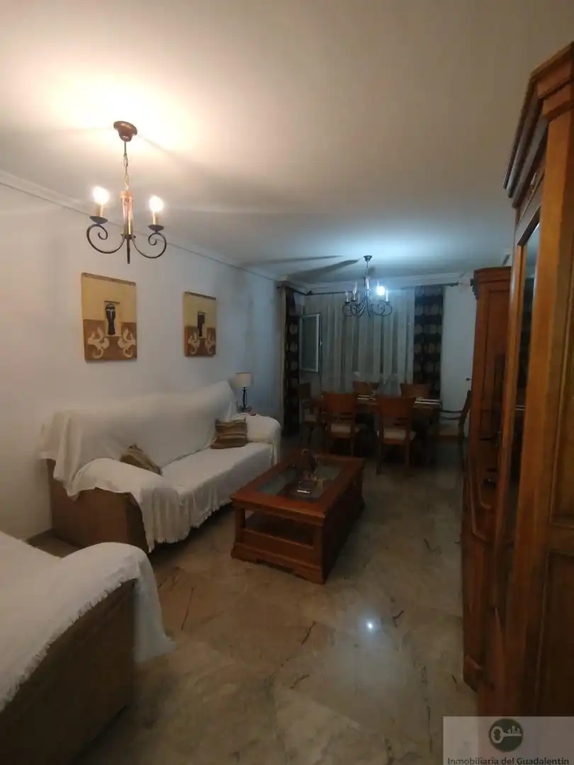 Living room of Flat for sale in Lorca  with Heating, Storage room and Furnished
