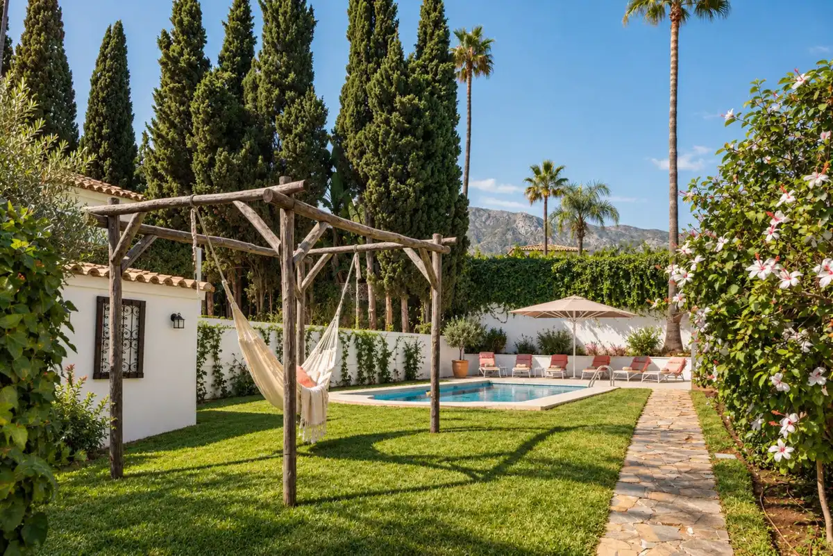 Garden of Houses for sale in Marbella Centro