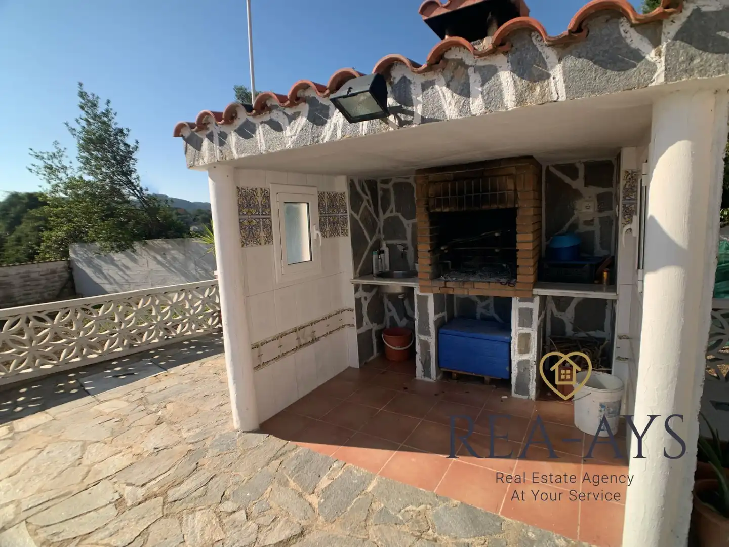 Terraza de Casa o chalet en venta en Vallirana con Jardín privado, Terraza y Trastero