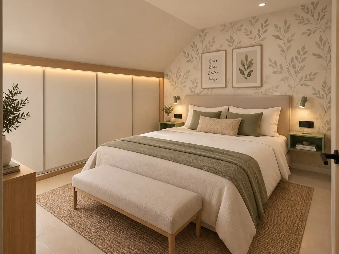 Bedroom of Attic for sale in Maracena  with Air Conditioner, Heating and Terrace