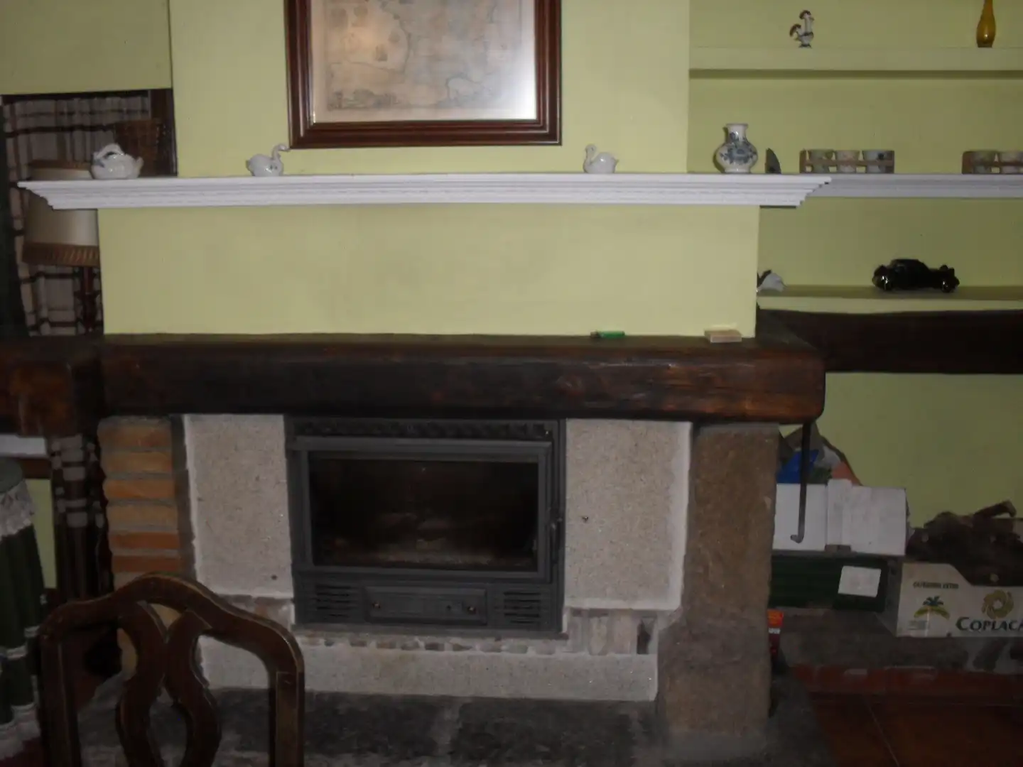 Sala d'estar de Casa o xalet en venda en Vigo  amb Jardí privat, Terrassa i Balcó