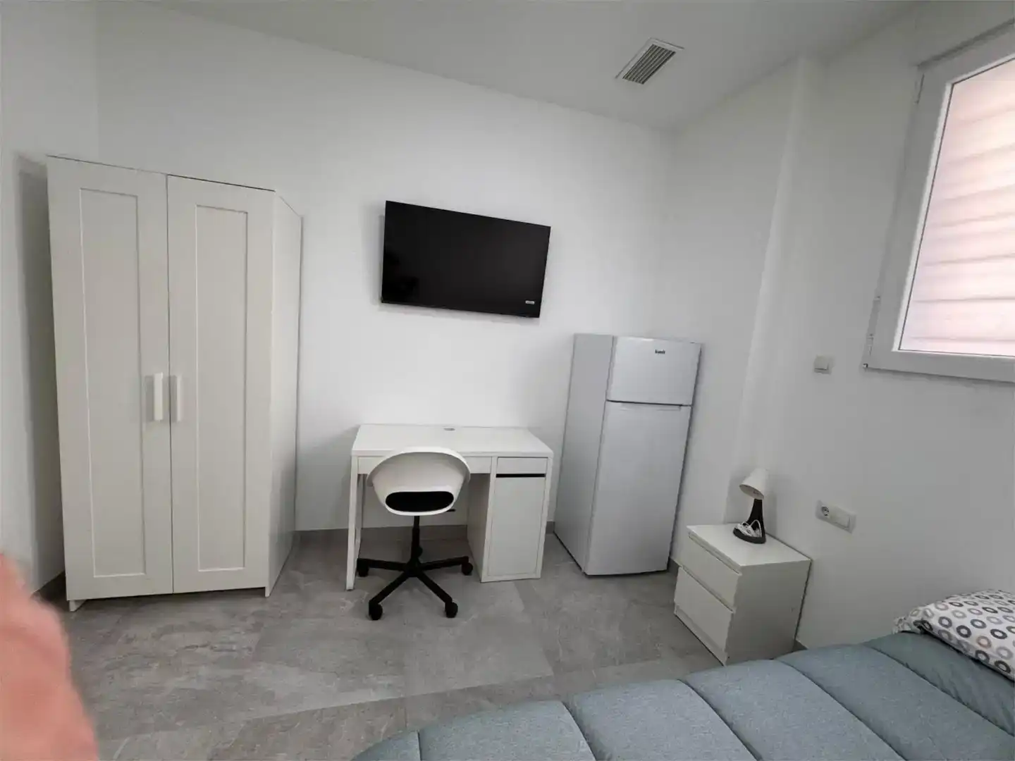 Schlafzimmer von Erdgeschoss zur untervermieten in Elche / Elx mit Klimaanlage und Möbliert