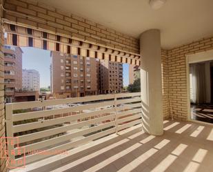 Balcony of Flat to rent in Castellón de la Plana / Castelló de la Plana  with Heating, Terrace and Storage room