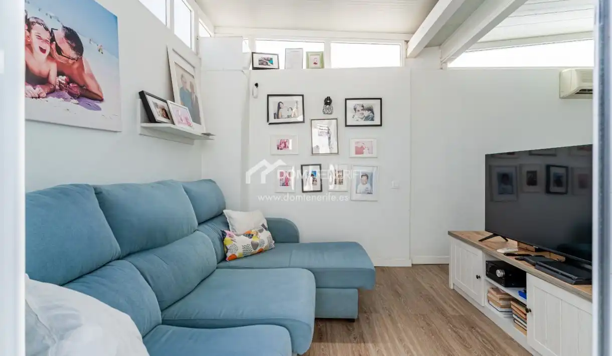 Sala d'estar de Pis en venda en Santiago del Teide amb Terrassa, Moblat i Rentadora