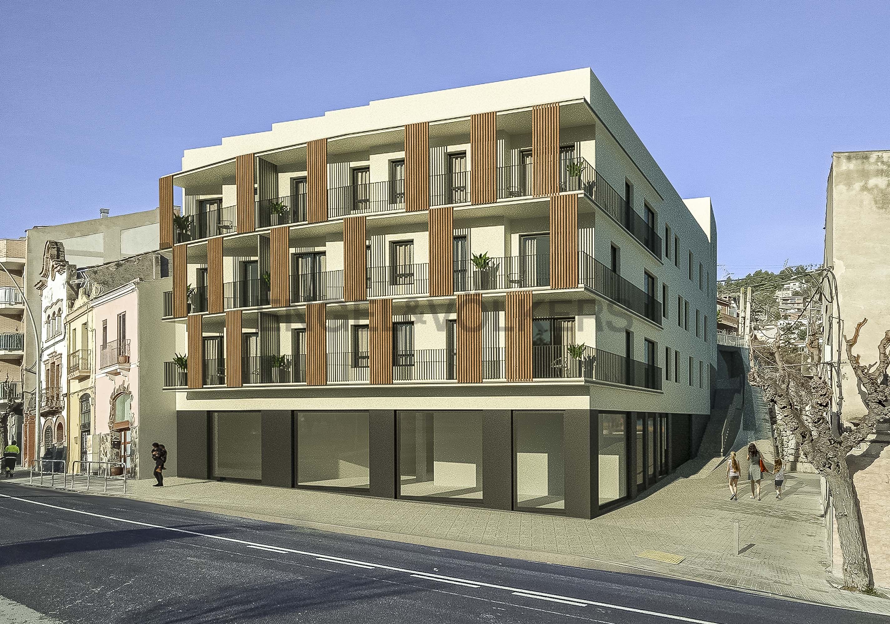 Exterior view of Apartment for sale in Vallirana  with Air Conditioner, Heating and Private garden