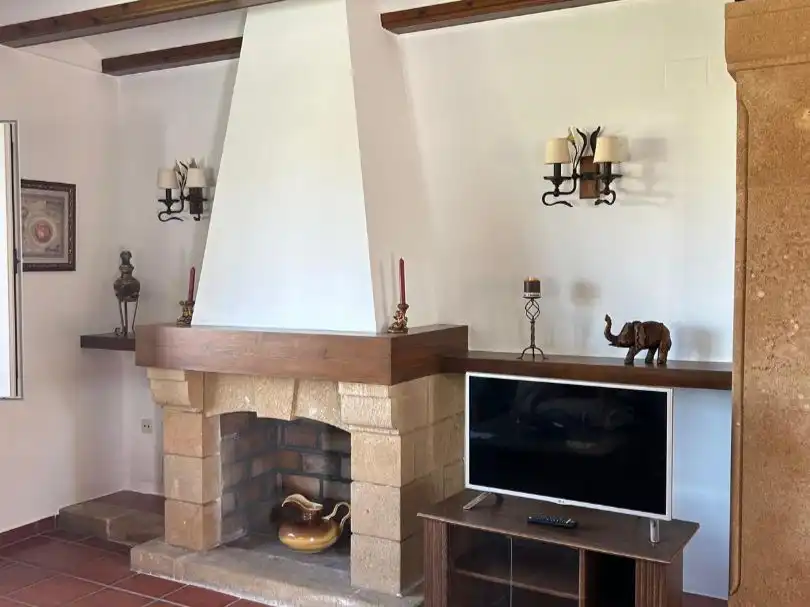 Living room of Houses for rent in Jávea / Xàbia  with Air Conditioner and Terrace