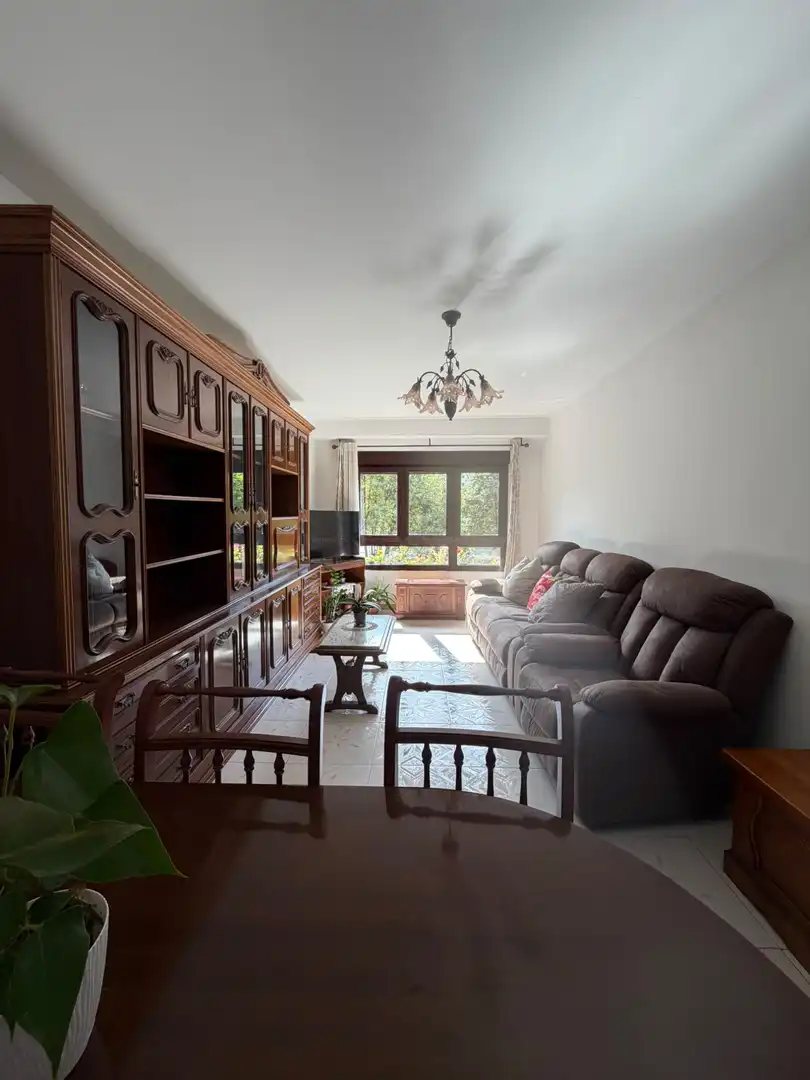 Living room of Flat for sale in Gijón   with Heating and Parquet flooring