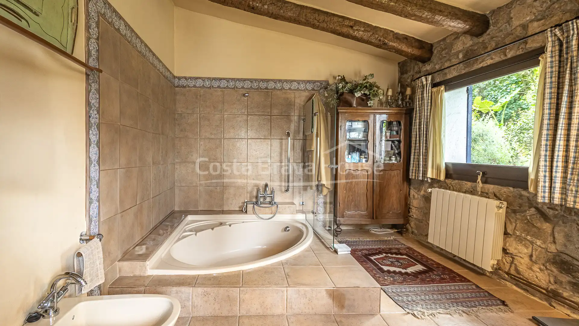 Bathroom of Houses for sale in Begur  with Heating, Private garden and Terrace