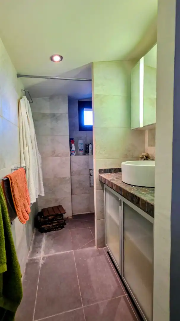 Baño de Casa o chalet en venta en Borredà con Aire acondicionado, Calefacción y Jardín privado