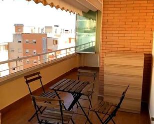 Balcony of Attic to rent in Málaga Capital  with Air Conditioner, Heating and Private garden