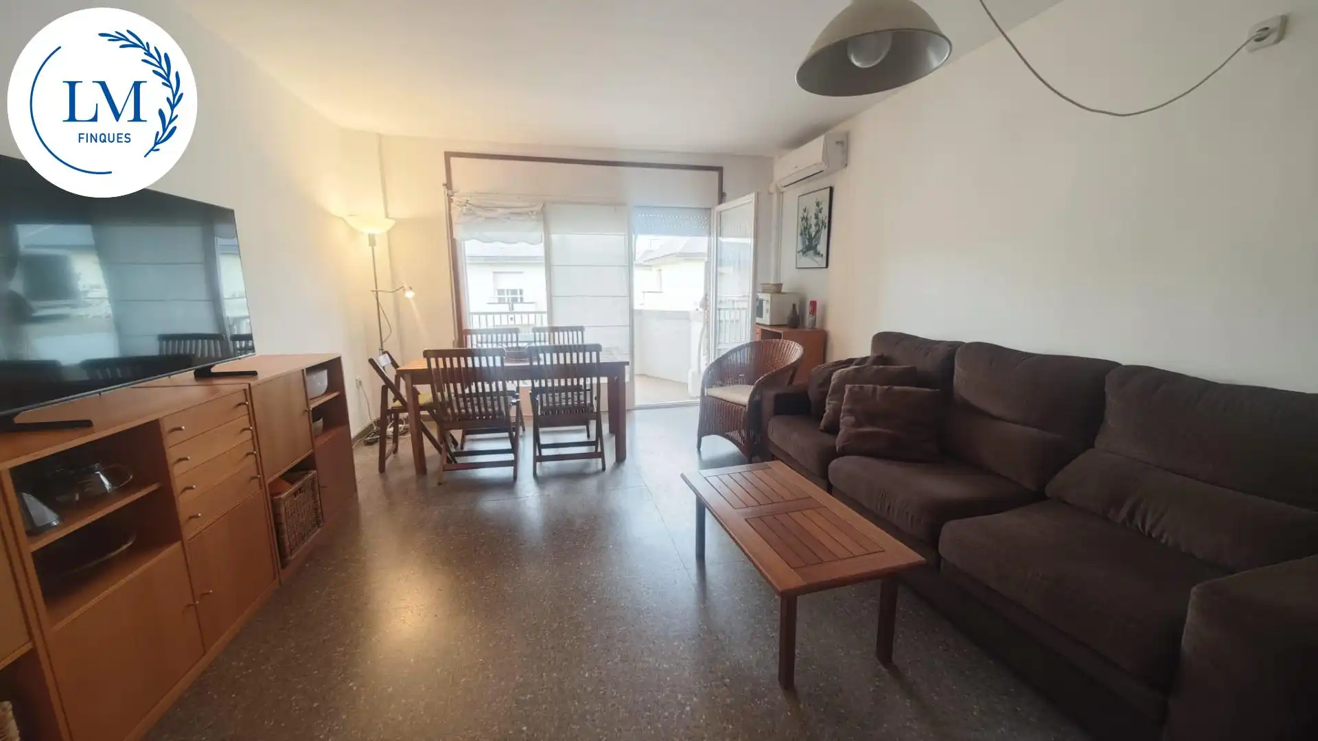 Sala d'estar de Pis en venda en Vilanova i la Geltrú amb Aire condicionat, Calefacció i Terrassa