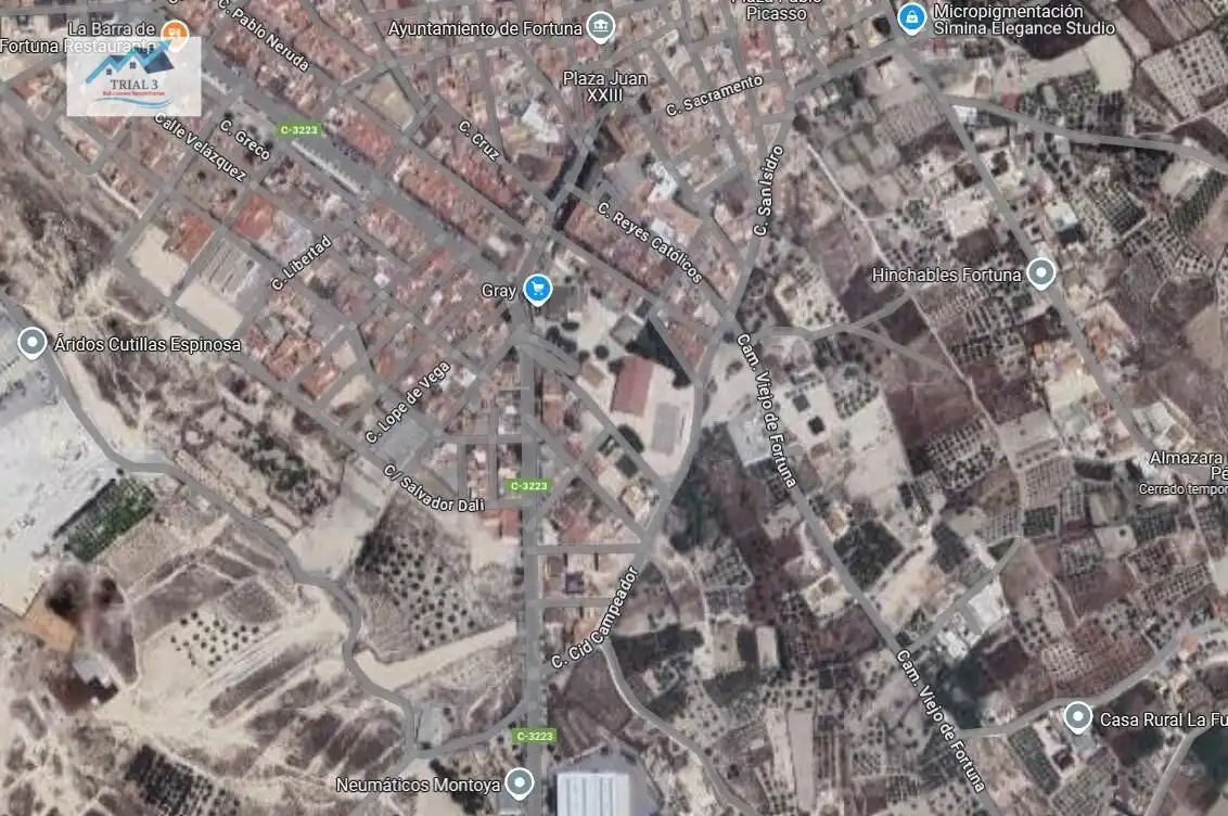 Vista exterior de Piso en venta en Fortuna