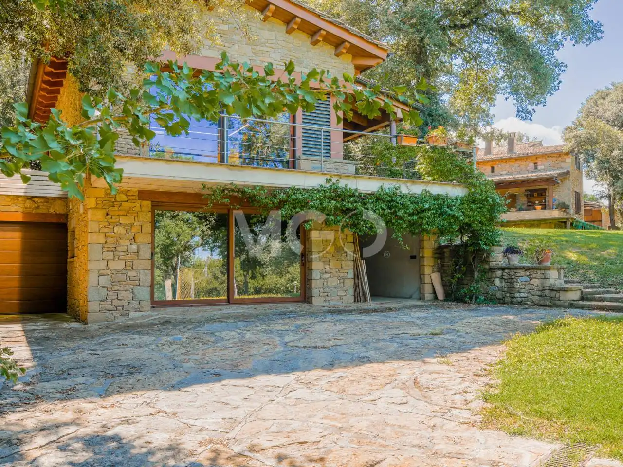Außenansicht von Country house zum Verkauf in Sant Julià de Vilatorta mit Heizung, Privatgarten und Terrasse