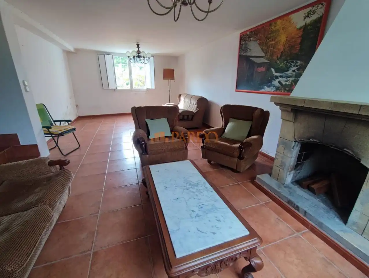 Living room of Houses for sale in Narón  with Private garden
