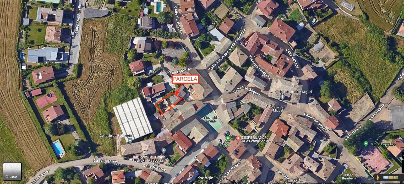 Vista exterior de Residencial en venda en Egüés