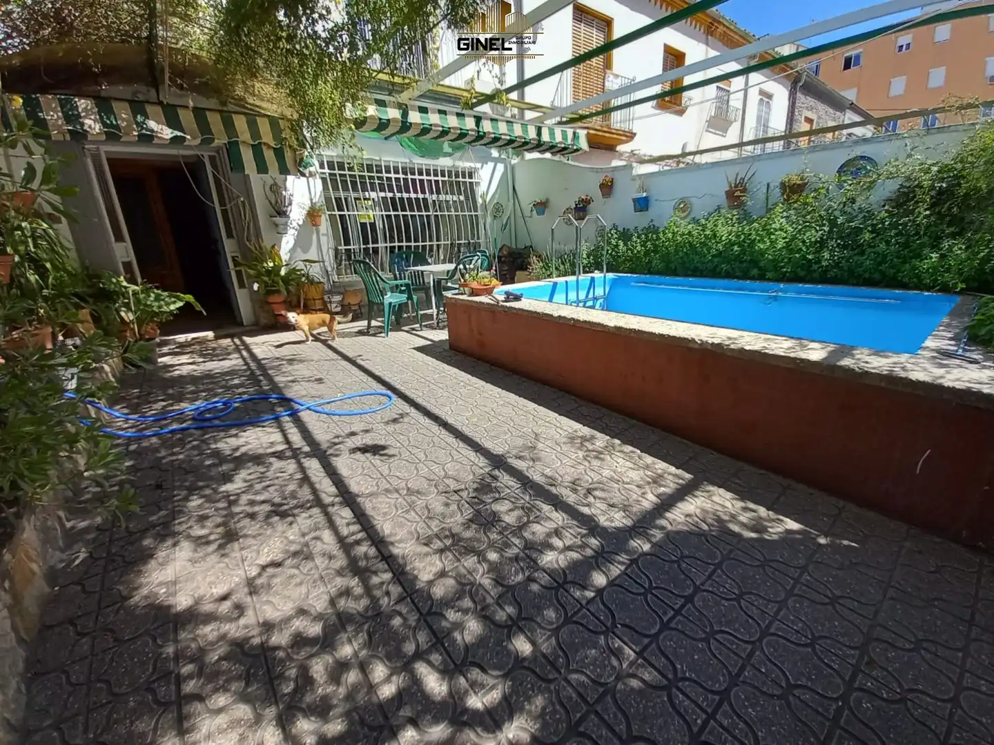 Swimming pool of Houses for sale in  Jaén Capital  with Air Conditioner, Heating and Private garden