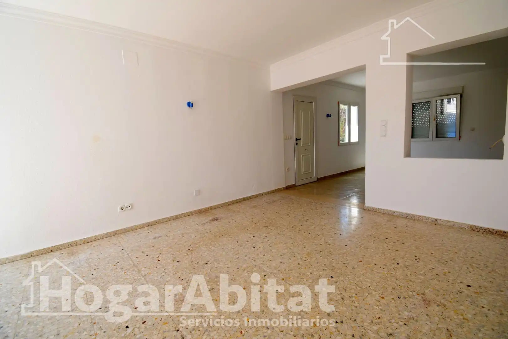 Sala de estar de Casa adosada en venta en Dénia con Aire acondicionado, Calefacción y Terraza