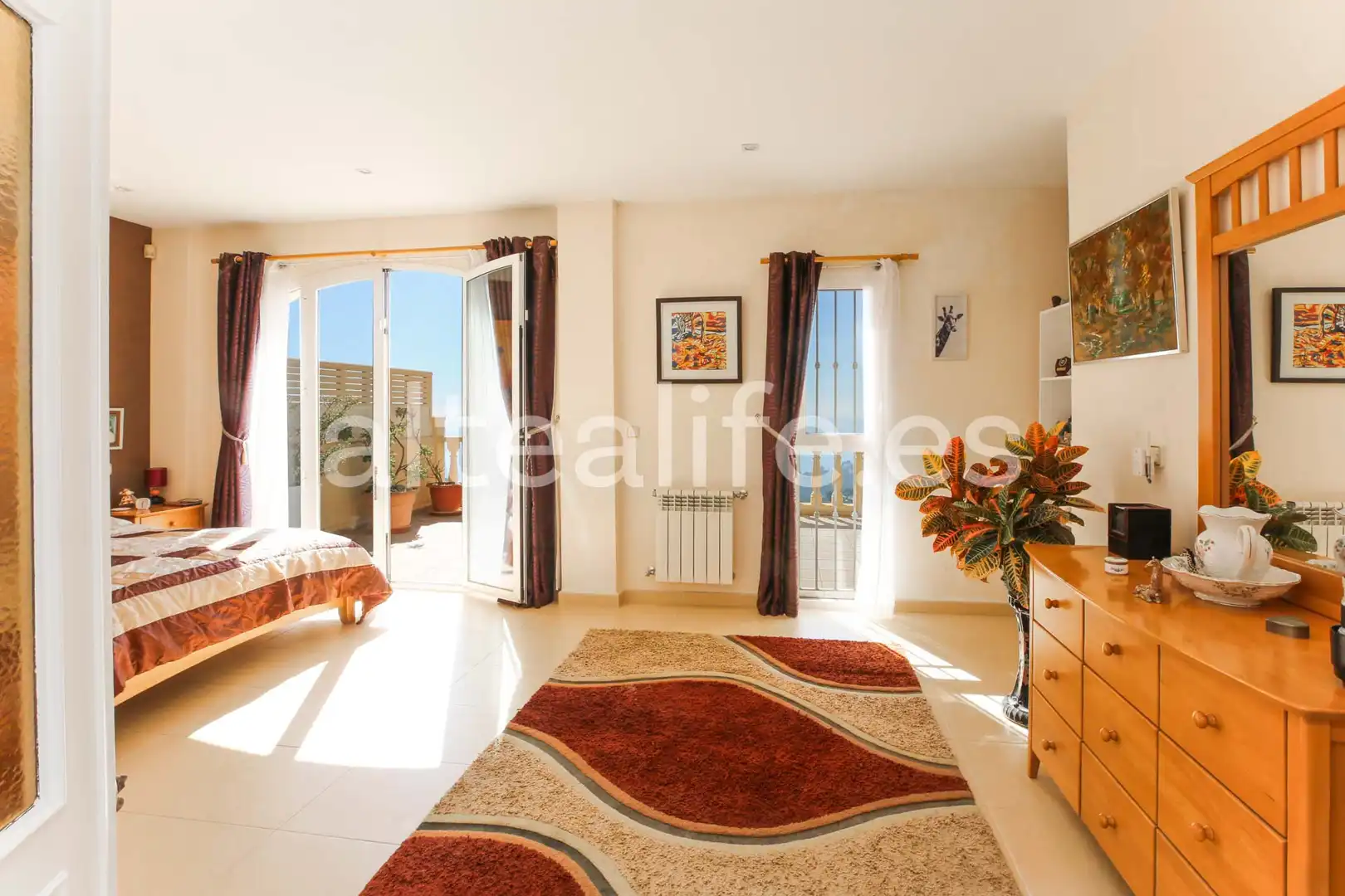 Habitación de Casa o chalet en venta en Altea con Aire acondicionado, Calefacción y Jardín privado