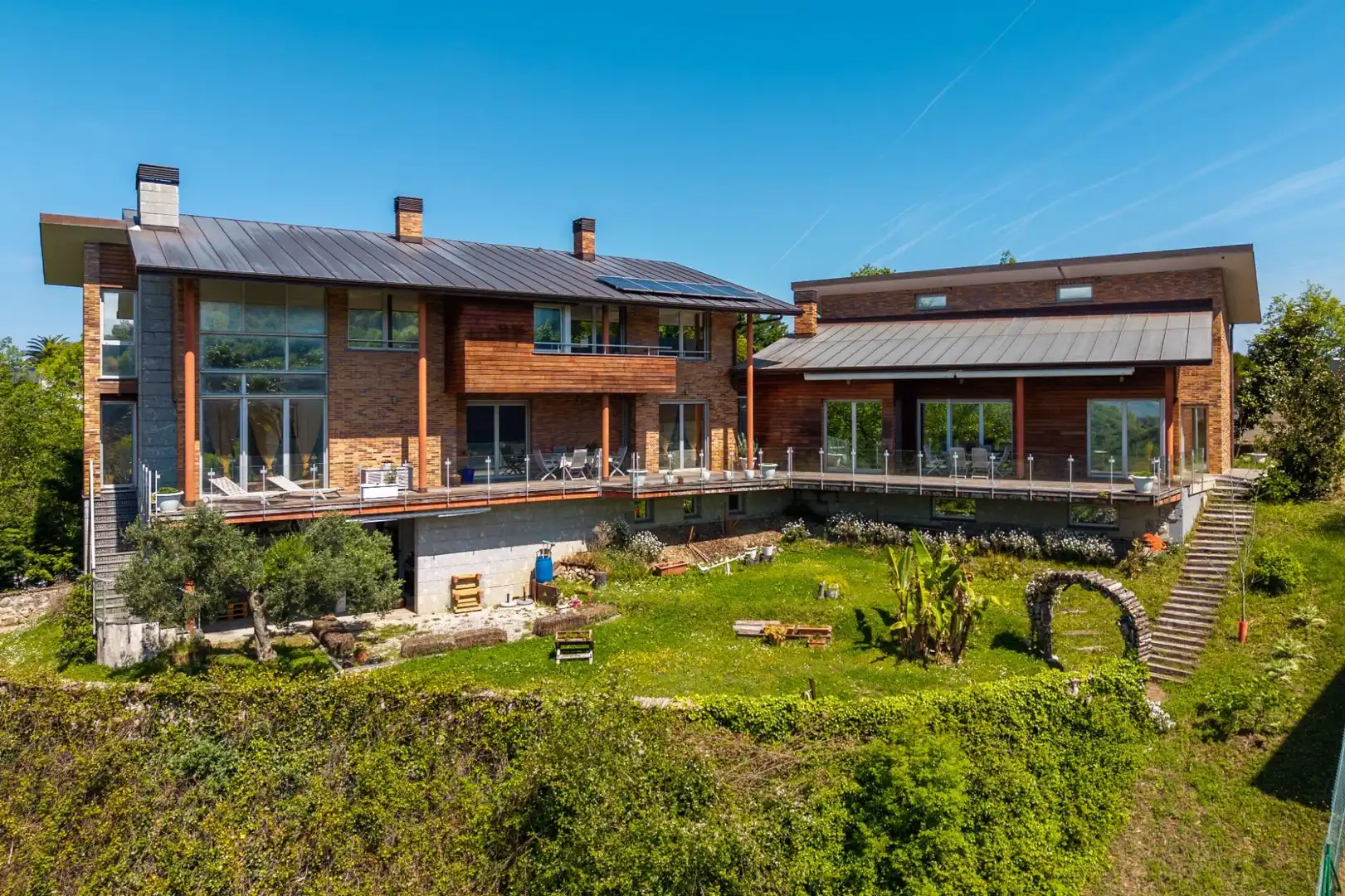 Exterior view of Houses for sale in Donostia - San Sebastián   with Heating, Private garden and Terrace