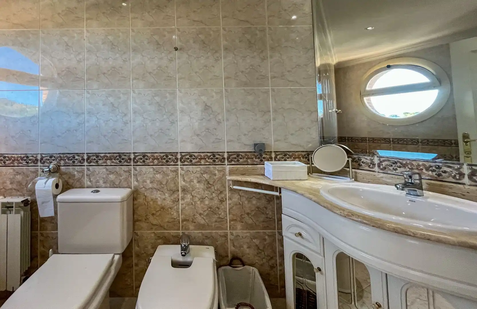 Badezimmer von Wohnung zur Miete in Urnieta mit Heizung, Terrasse und Möbliert