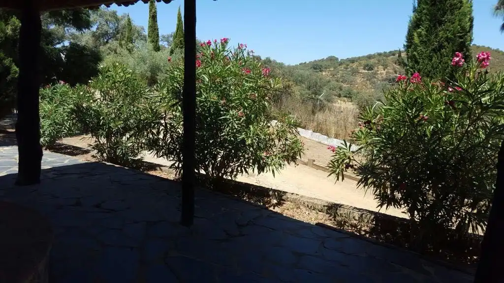 Jardín de Finca rústica en venta en Aracena con Aire acondicionado, Jardín privado y Parquet