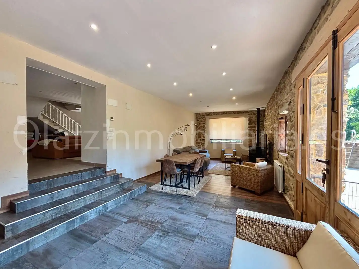 Sala de estar de Casa o chalet en venta en Artzentales con Calefacción y Balcón