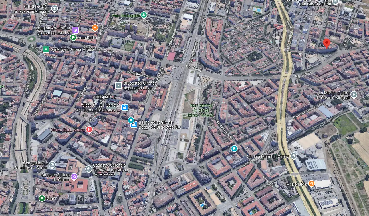 Vista exterior de Local de alquiler en Girona con Aire acondicionado y Alarma