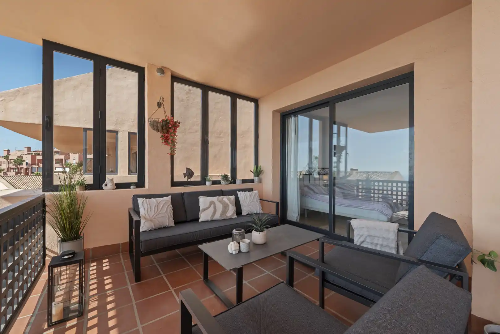 Terraza de Ático en venta en Mijas con Aire acondicionado, Terraza y Piscina