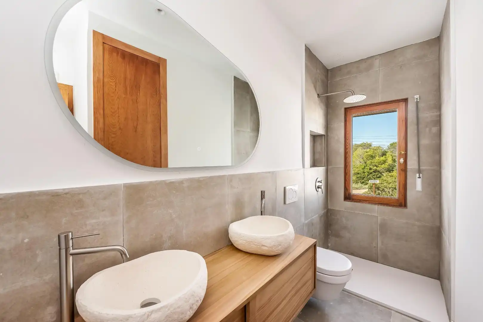 Bathroom of Detached homes for sale in Artà  with Air Conditioner, Heating and Private garden