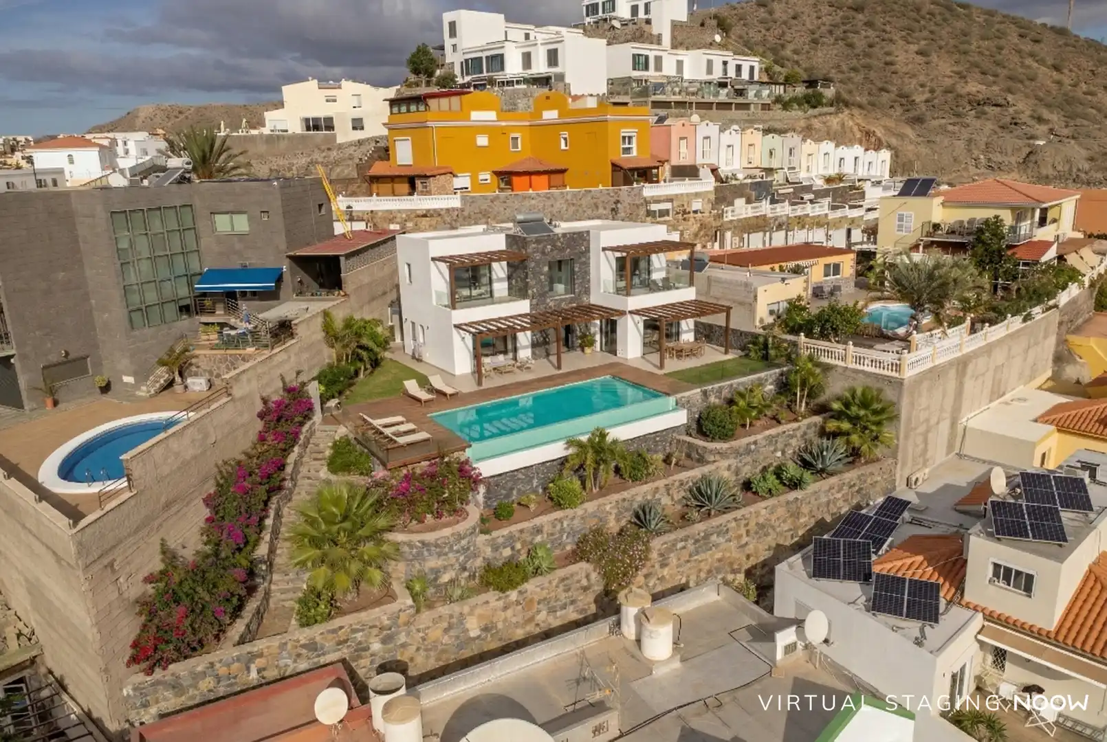 Vista exterior de Residencial en venda en Mogán