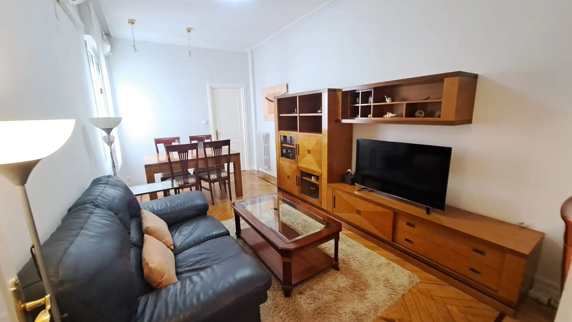 Wohnzimmer von Wohnung zum Verkauf in Bilbao  mit Klimaanlage, Heizung und Ofen