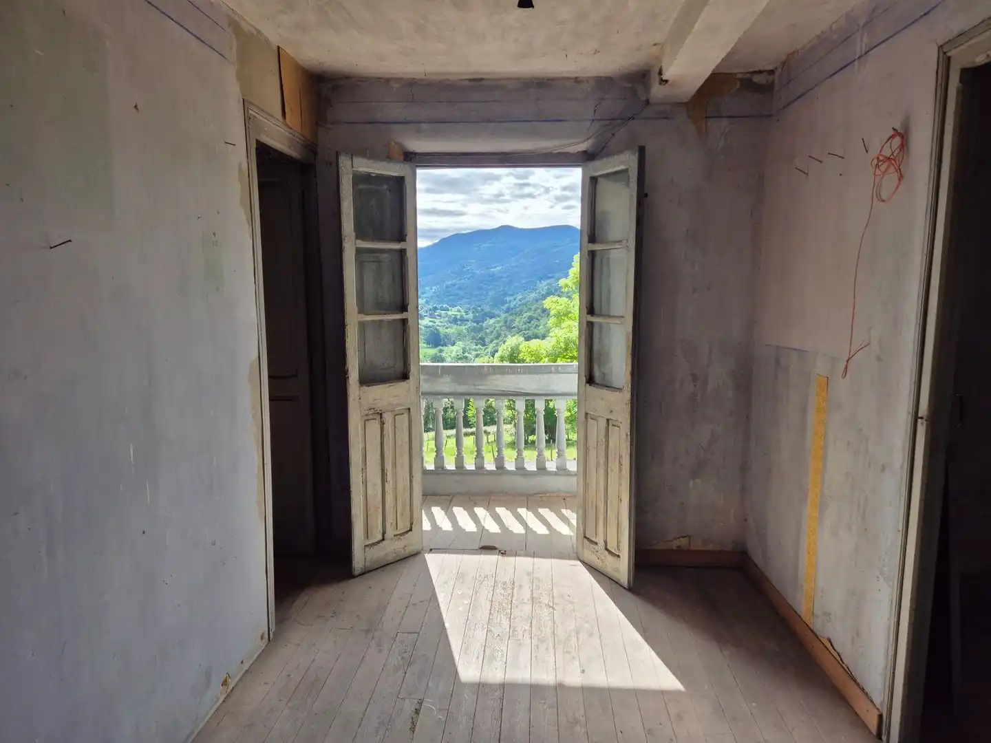 Balcony of Houses for sale in Nava  with Storage room and Swimming Pool