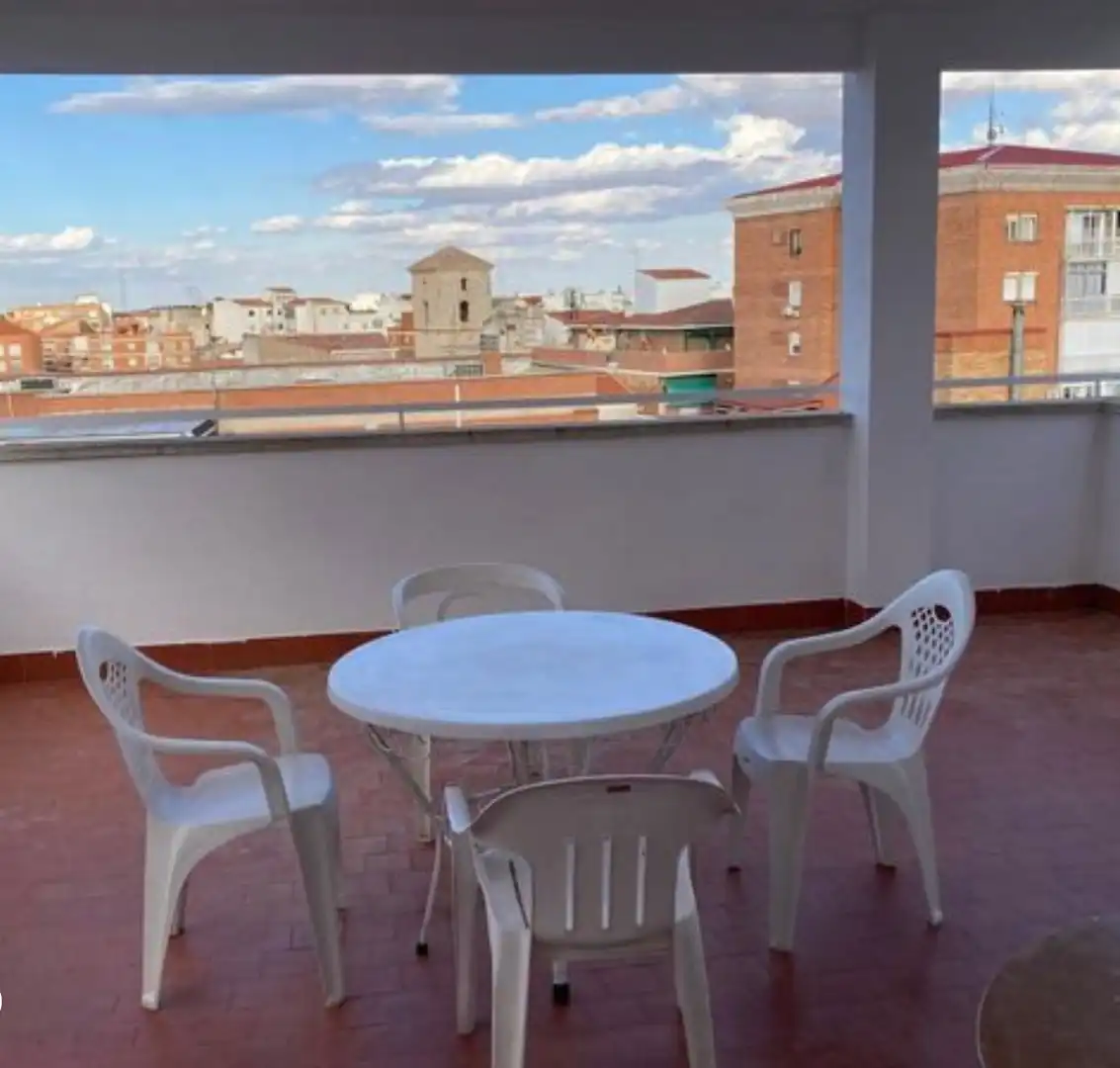 Terraza de Ático de alquiler en Ciudad Real con Terraza