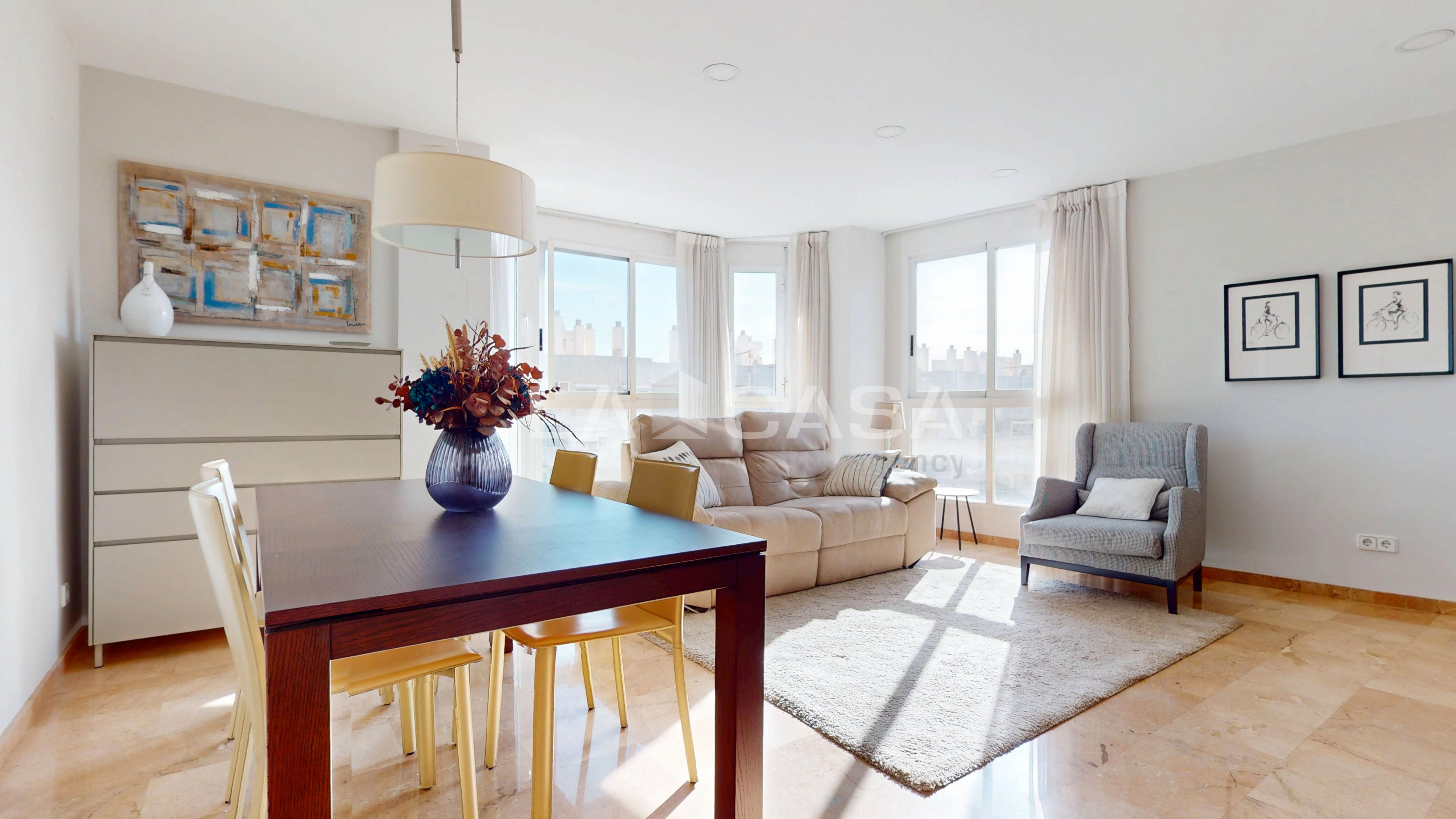 Living room of Flat for sale in  Valencia Capital