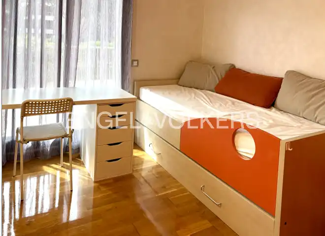 Schlafzimmer von Wohnung zur Miete in Gavà mit Klimaanlage, Heizung und Privatgarten