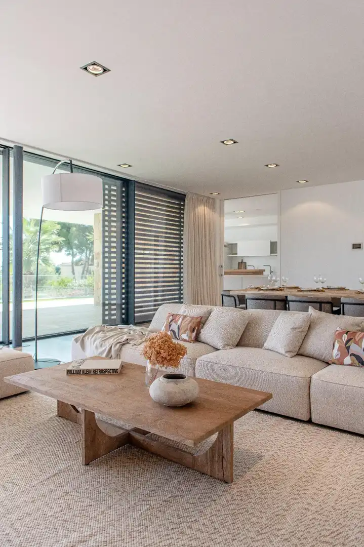 Living room of Houses for sale in Calvià  with Air Conditioner, Private garden and Terrace