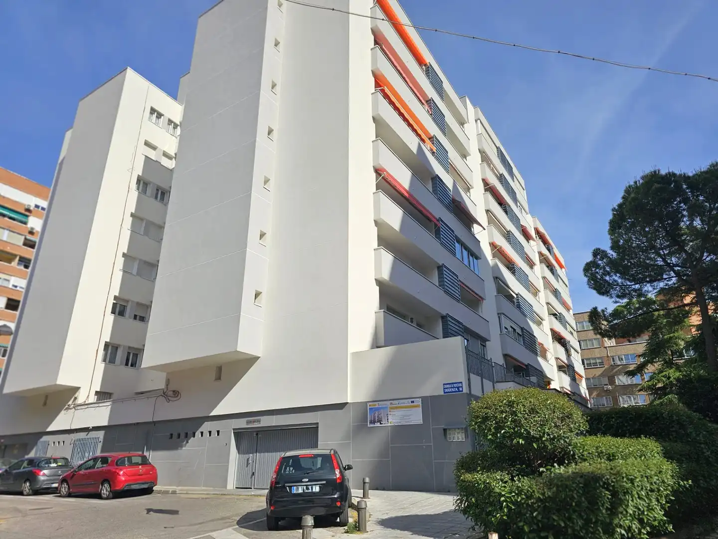 Vista exterior de Piso de alquiler en Guadalajara con Calefacción, Parquet y Terraza