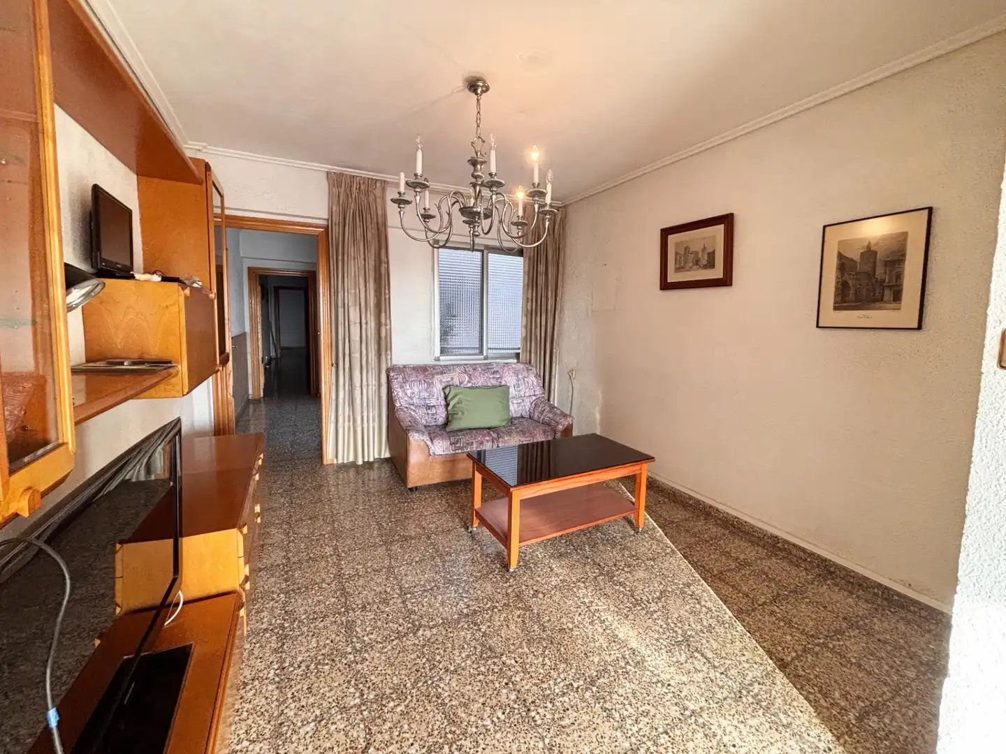 Sala de estar de Piso en venta en El Castell