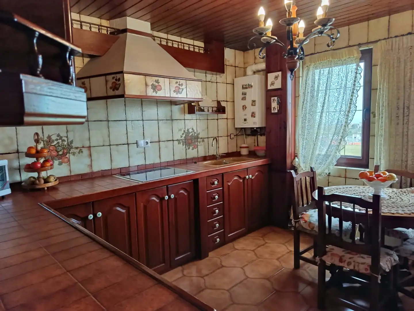 Küche von Maisonette zum Verkauf in Santander mit Heizung, Parkett und Terrasse