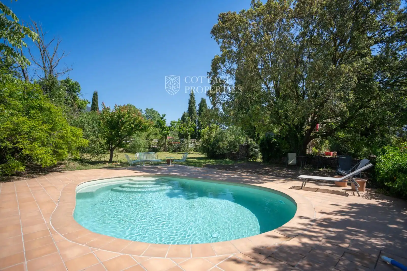 Jardín de Finca rústica en venta en Maià de Montcal con Calefacción y Piscina