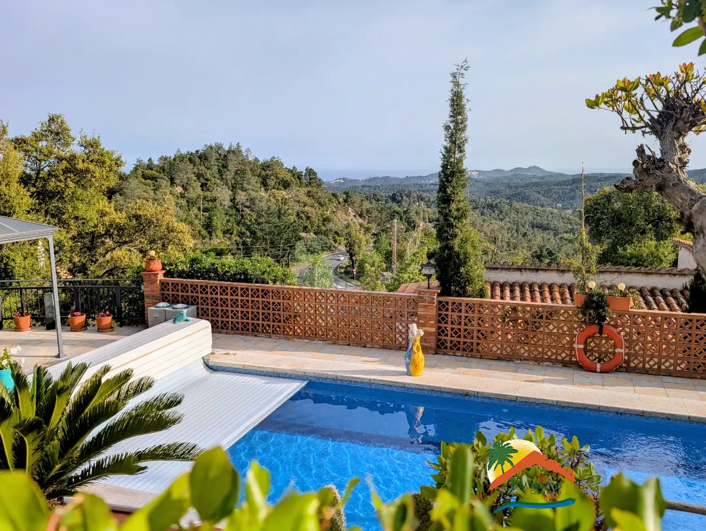Piscina de Casa o xalet en venda en Lloret de Mar amb Jardí privat, Terrassa i Piscina